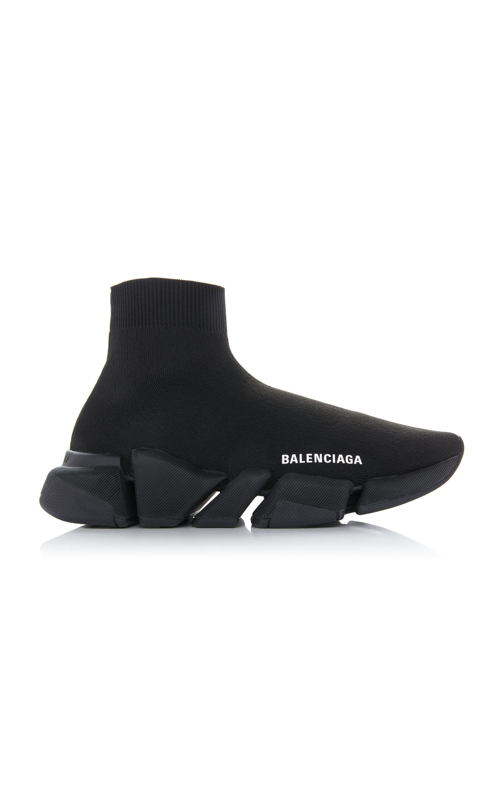 balenciaga stretch knit shoes