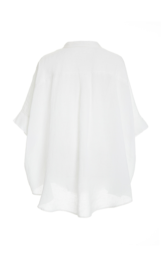 Lula Oversized Linen-Cotton Shirt展示图