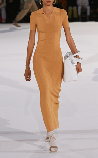 JACQUEMUS STRETCH-KNIT MAXI DRESS,808721