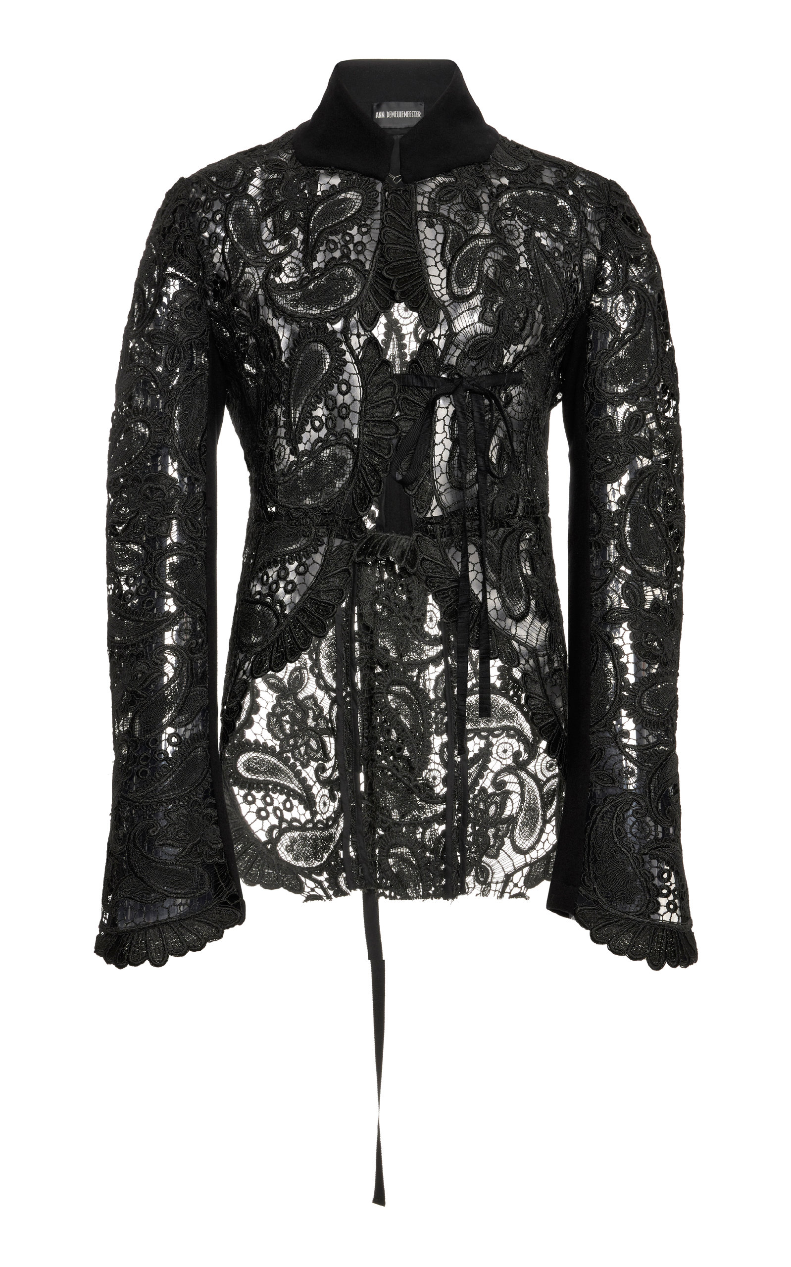 Paisley Guipure Lace Jacket by Ann Demeulemeester | Moda Operandi