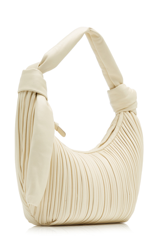 Neptune Pleated Leather Shoulder Bag展示图