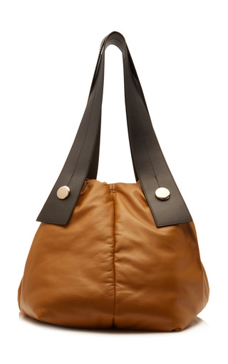 Tobo Oversized Leather Tote Bag展示图