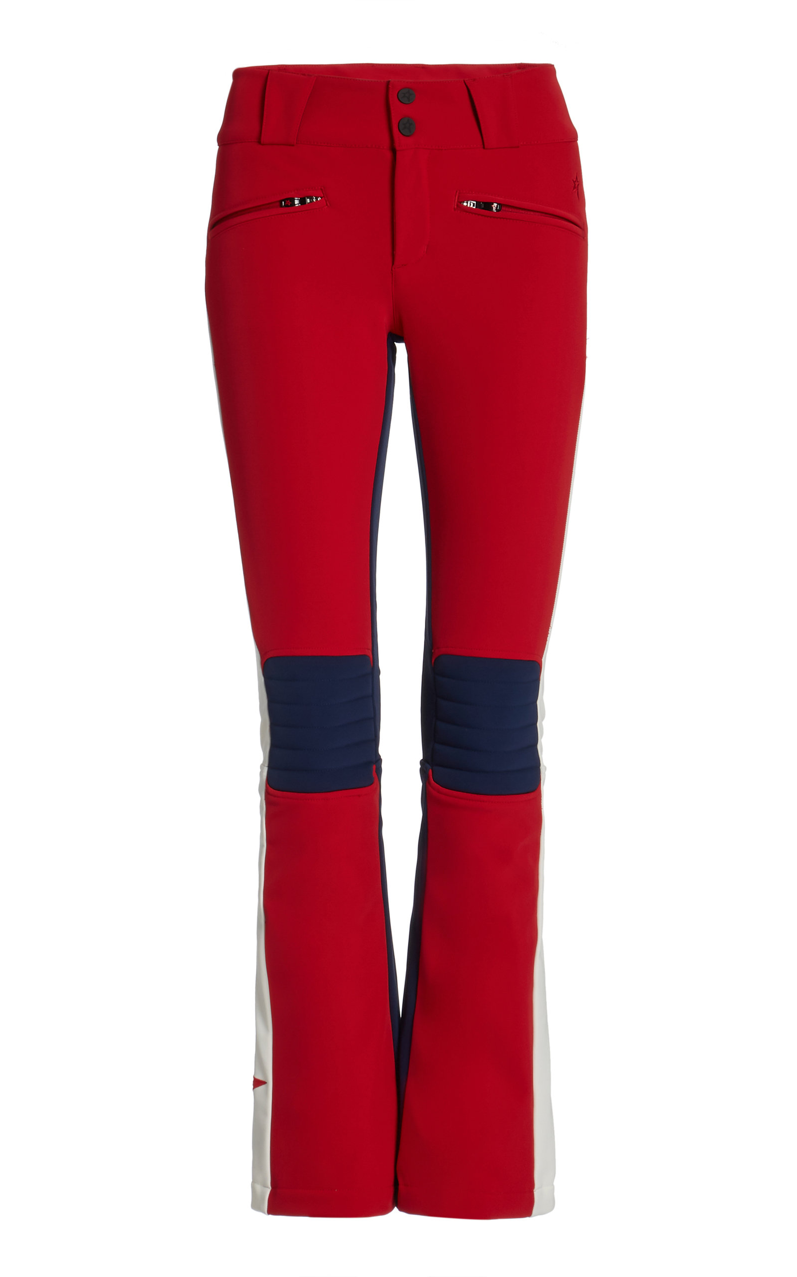 Perfect Moment - Women's GT Flared Ski Pants - Red/white - Moda Operandi