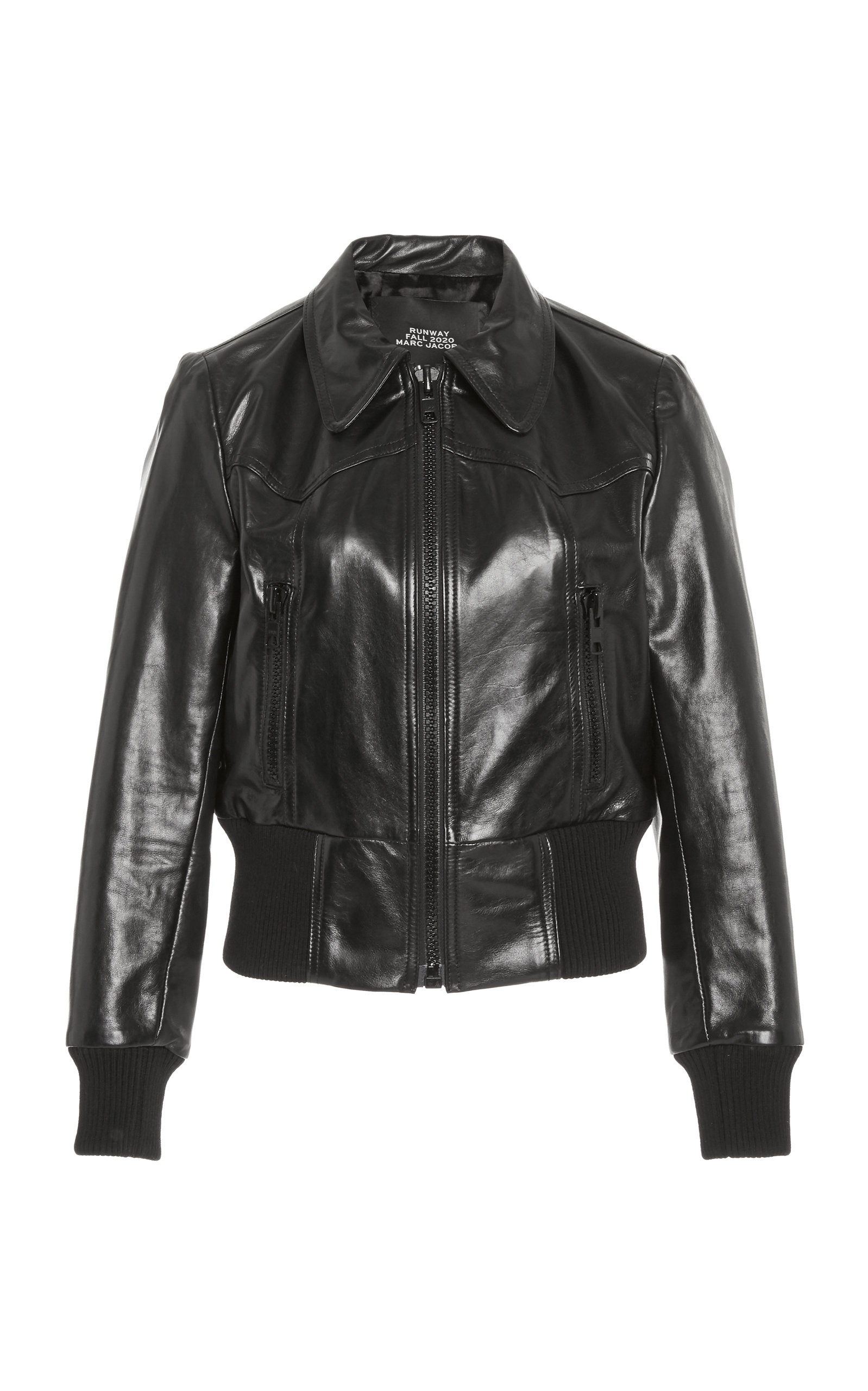 Marc JacobsMarc Jacobs Leather Bomber Jacket | DailyMail