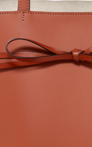 Ikebana Bow Leather Tote展示图