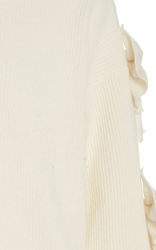 Bow-Accent Cashmere Sweater展示图