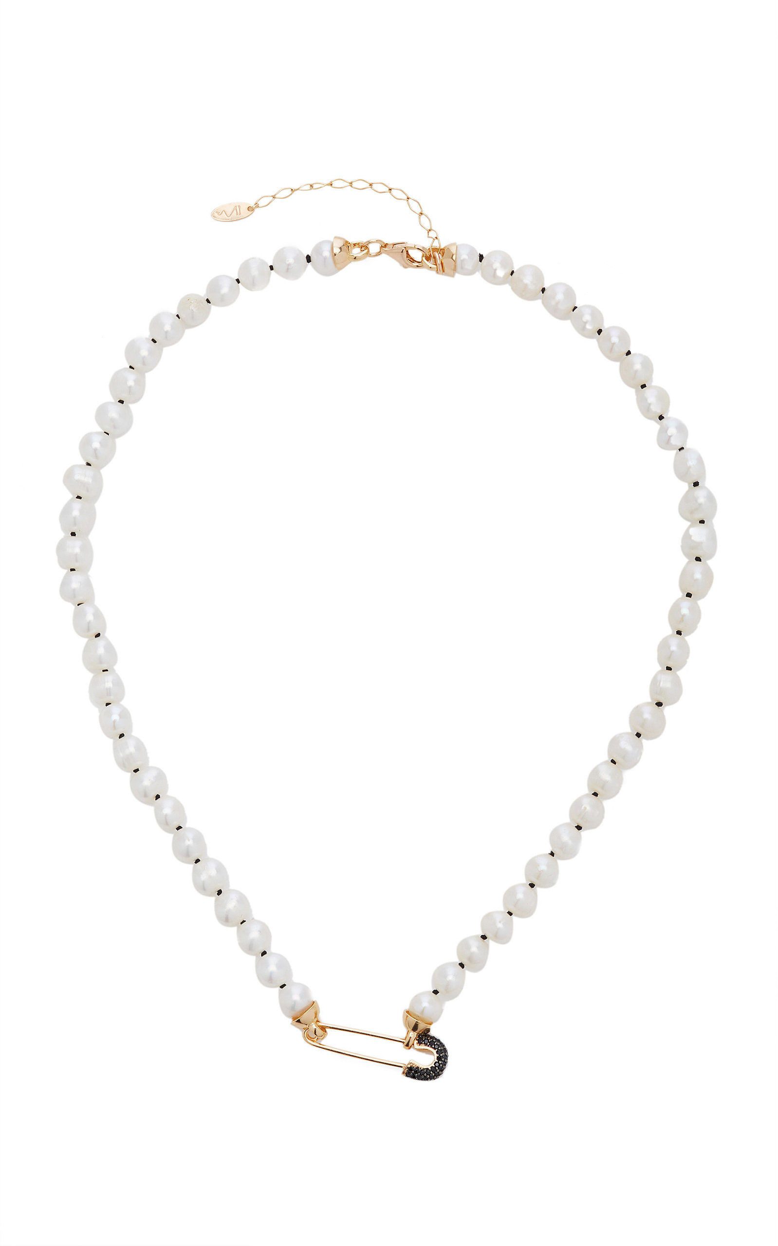 Maison Irem Women's Goldy Jazz Pearl 18K Gold-Plated Necklace