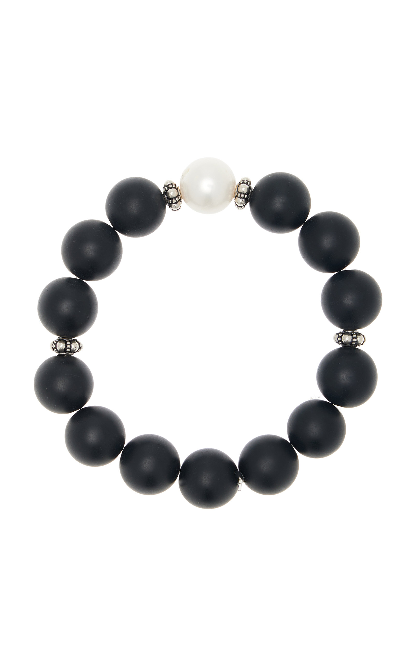 Joie DiGiovanni Women's Onyx And Pearl Bracelet