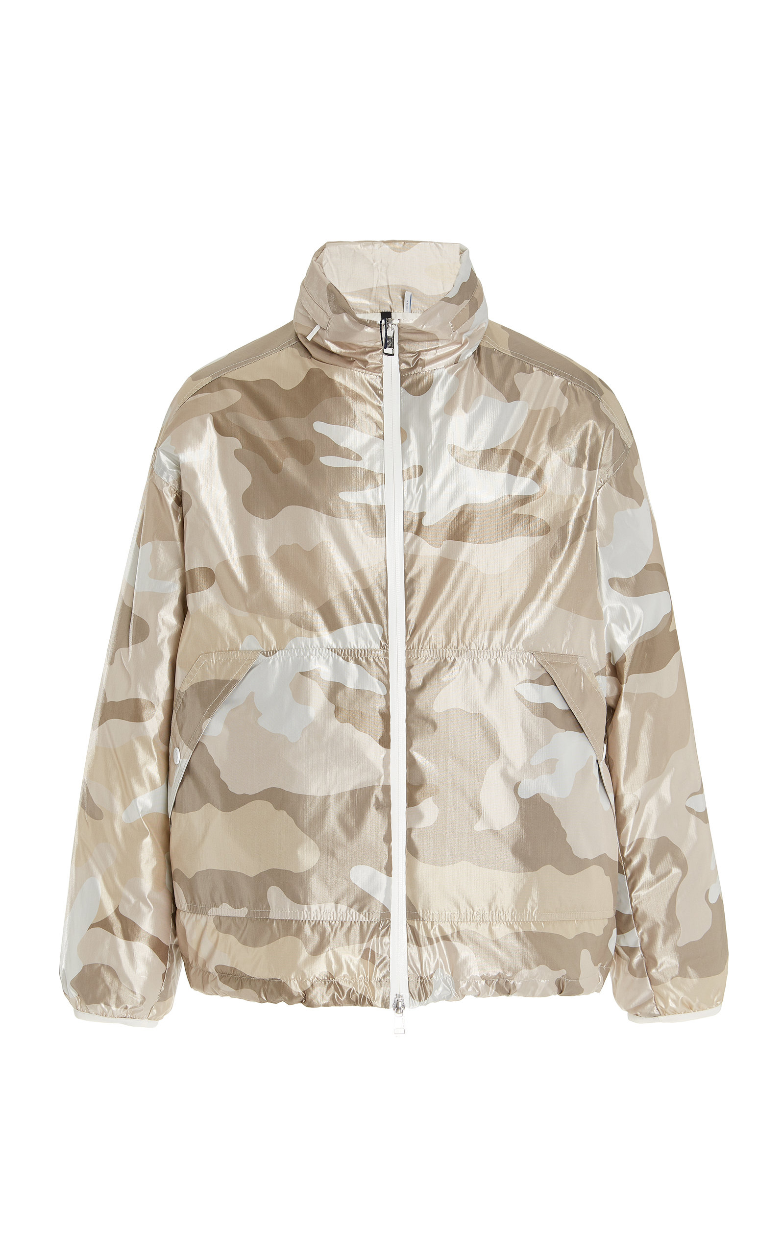 Moncler Women's Menchib Camouflage Down Shell Jacket In Print