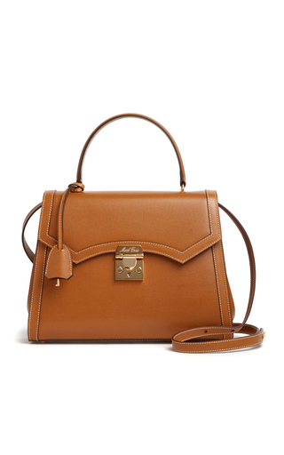 Madeline Lady Leather Top Handle Bag展示图