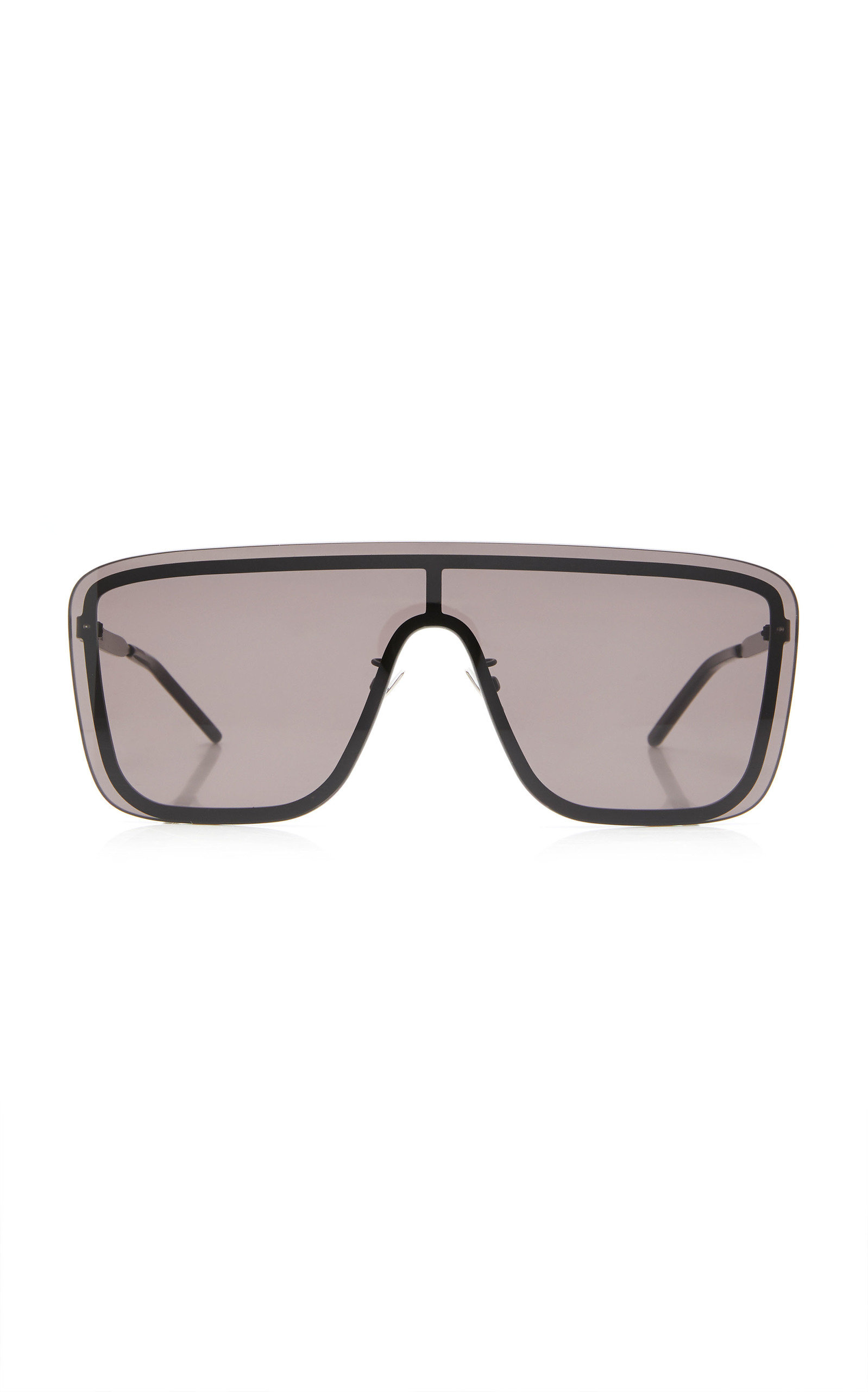 Mask D-Frame Metal Sunglasses