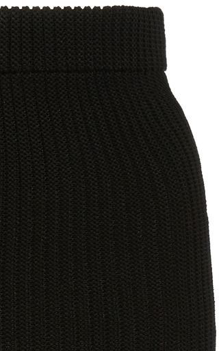 Ribbed Knit Pencil Skirt展示图