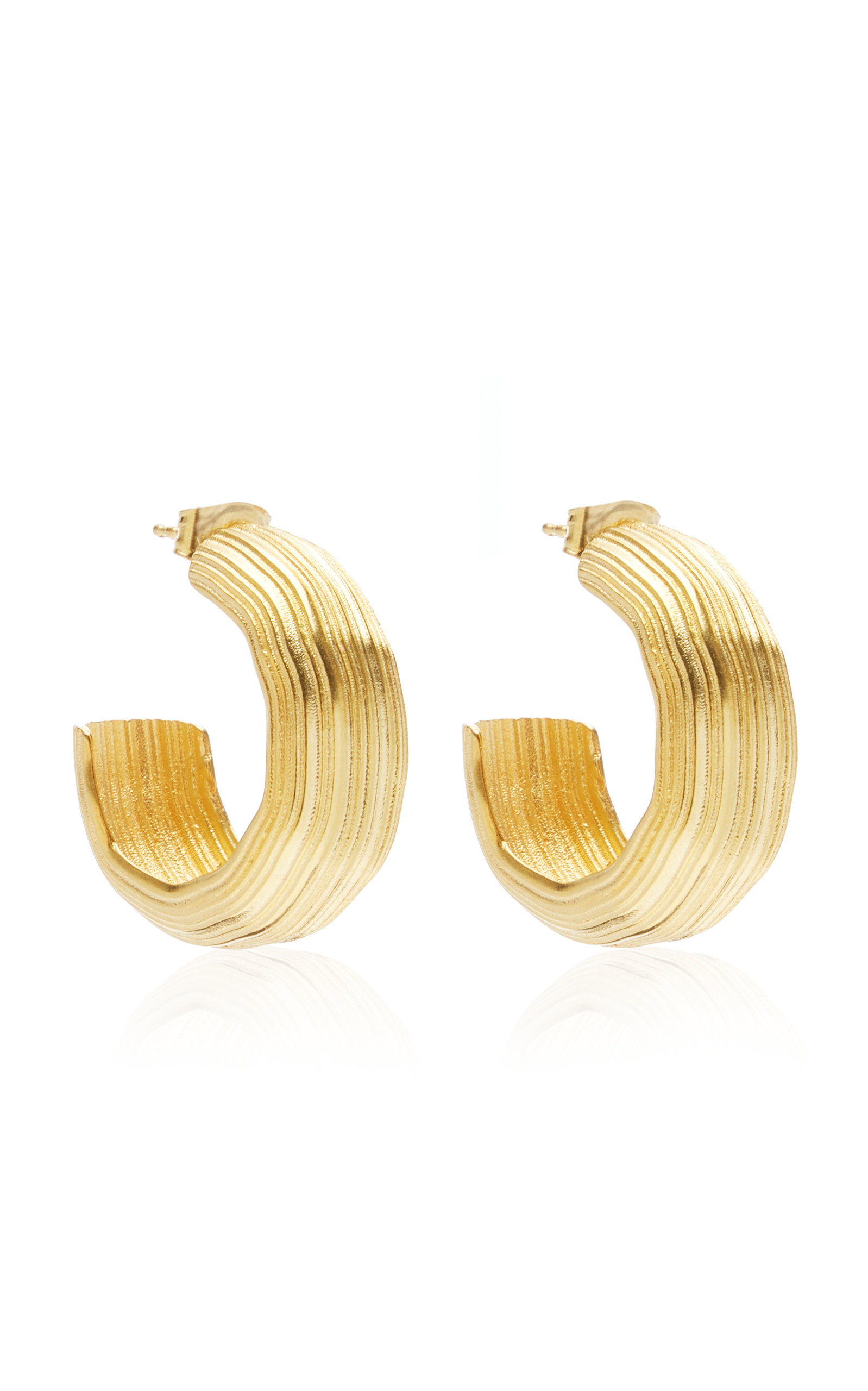 Louis Abel Women's Abluvio 18k Gold Vermeil Hoops