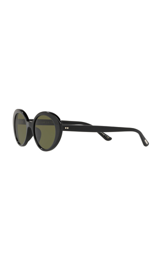 Parquet 50 Oval-Frame Acetate Sunglasses展示图