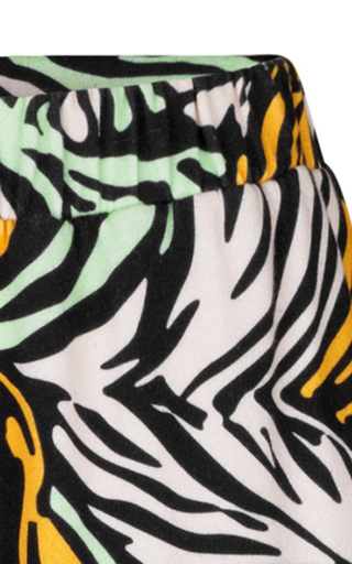Zaza Zebra-Print Cotton Sweatpants展示图