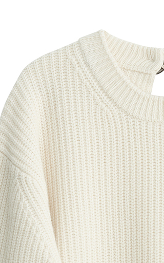 Amicia Oversized Ribbed-Knit Wool-Blend Sweater展示图