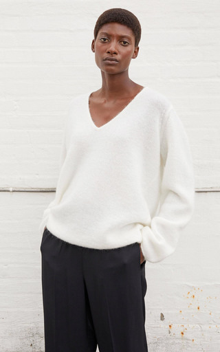 Rhila Oversized Wool-Blend Sweater展示图