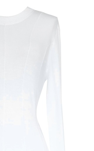 cotton jersey maxi dress