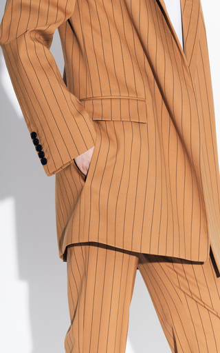 Jules Striped Wool-Blend Blazer展示图