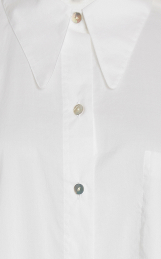 Cotton-Poplin Button-Down Shirt展示图