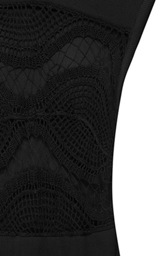 Tropic Crochet-Trim Ribbed Tank Dress展示图