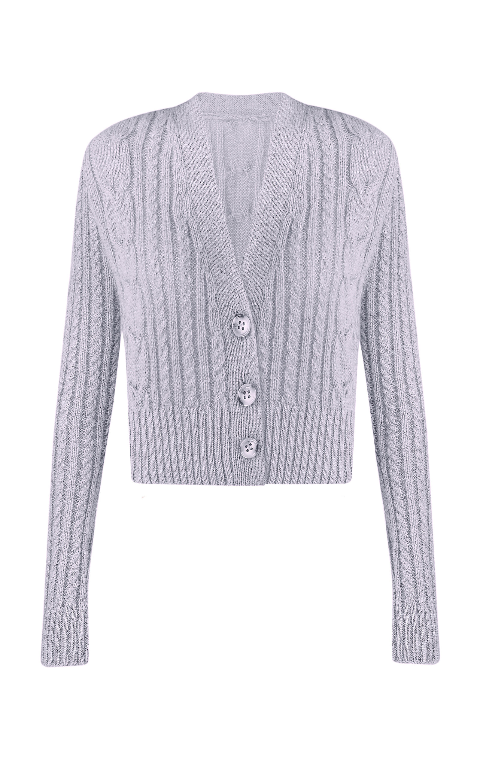 ANNA OCTOBER WOMEN'S TOMA CABLE-KNIT WOOL-BLEND CARDIGAN
