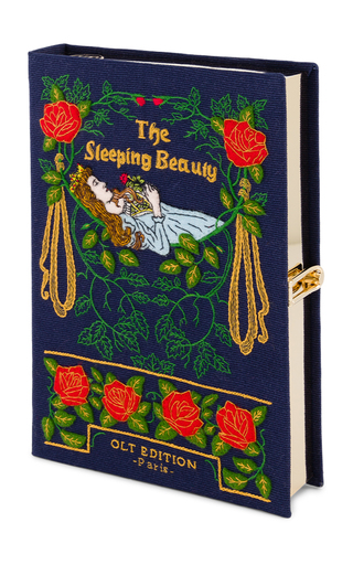 Sleeping Beauty Embroidered Book Clutch展示图