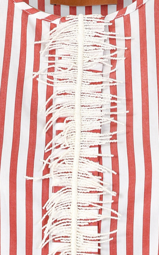 Filia Striped Poplin Blouse展示图
