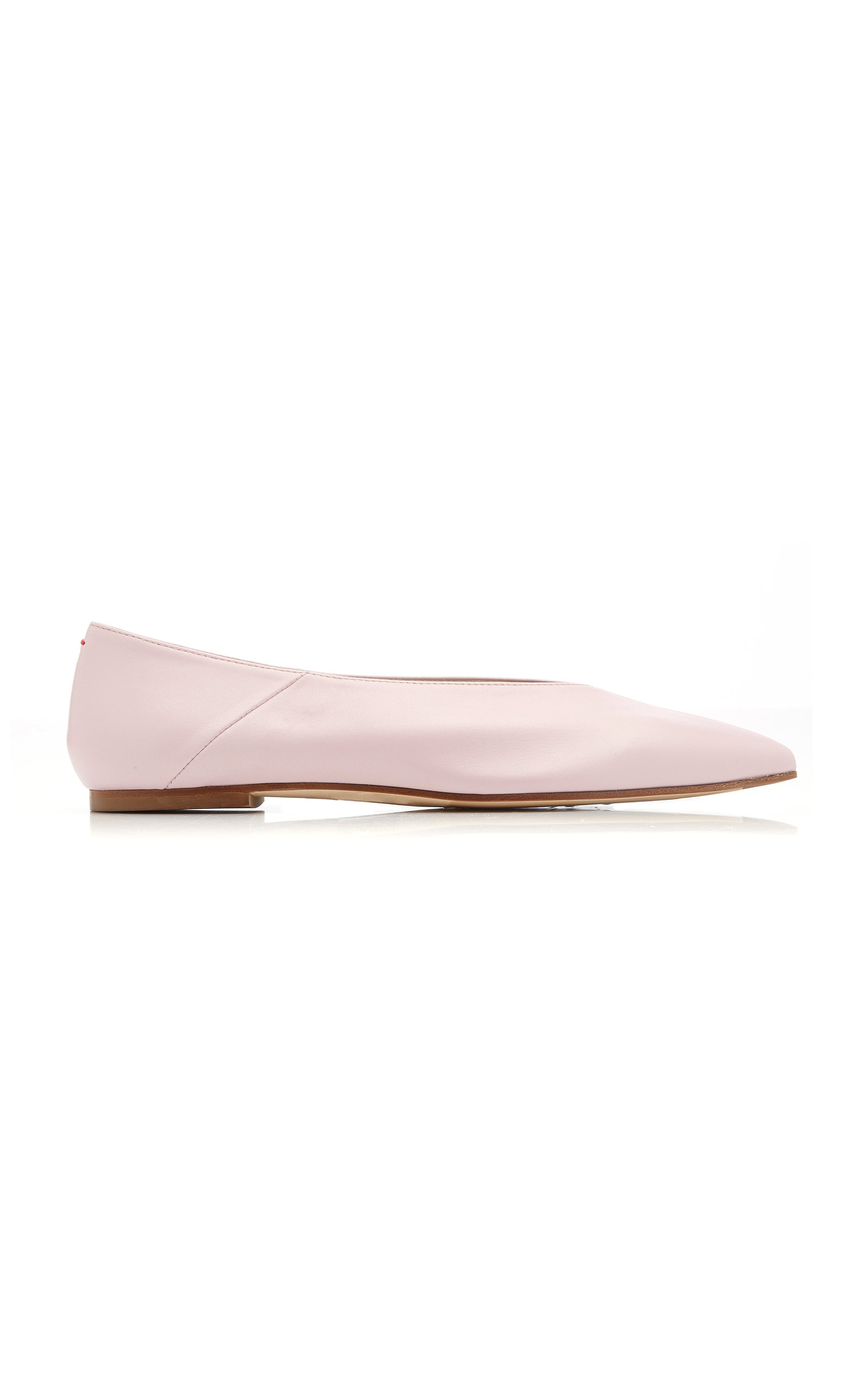 Aeyde Pointed Ballerina Shoes In Pink