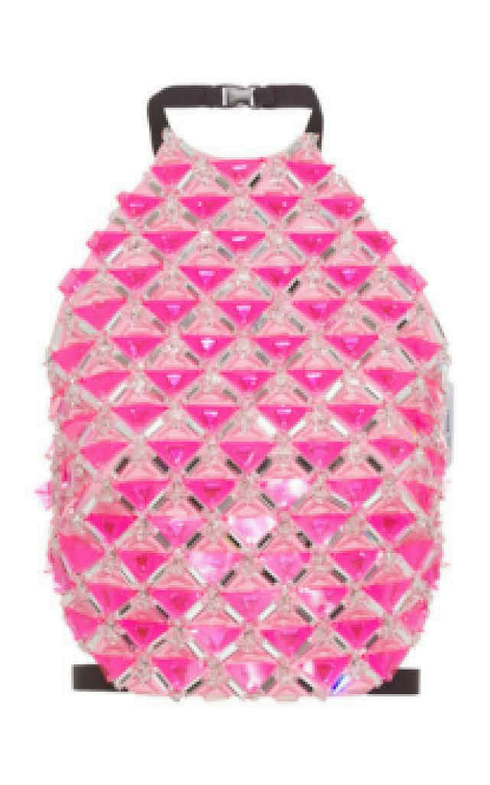 Miu Miu - Women's Embroidered Cady Top - Pink - IT 36 - Moda Operandi