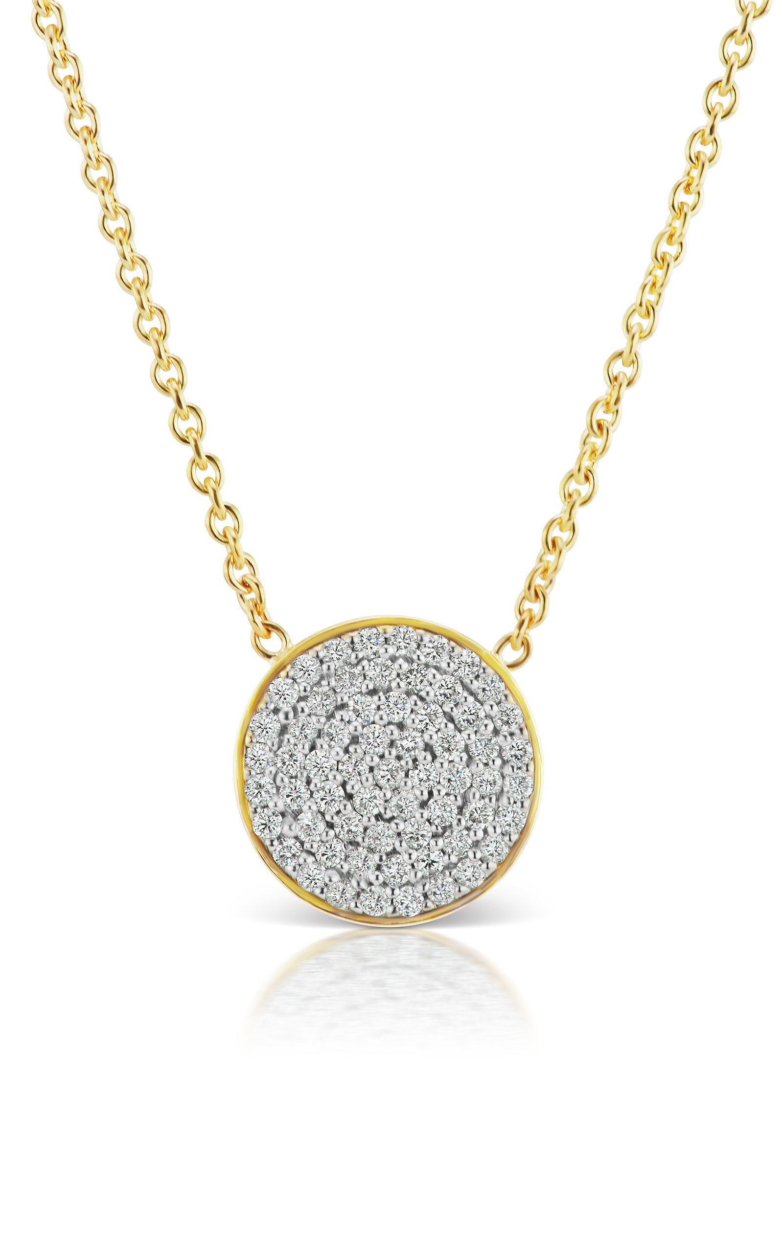 Briony Raymond Women's Soleil 18K Yellow Gold Diamond Necklace
