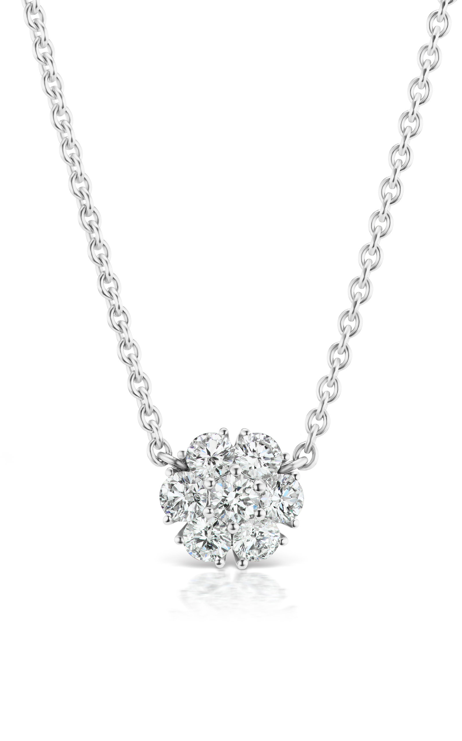 Briony Raymond Women's Posey 18K White Gold Diamond Necklace