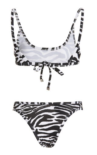 Zebra-Printed Bikini展示图