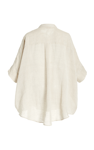 Lula Oversized Linen Cotton Shirt展示图
