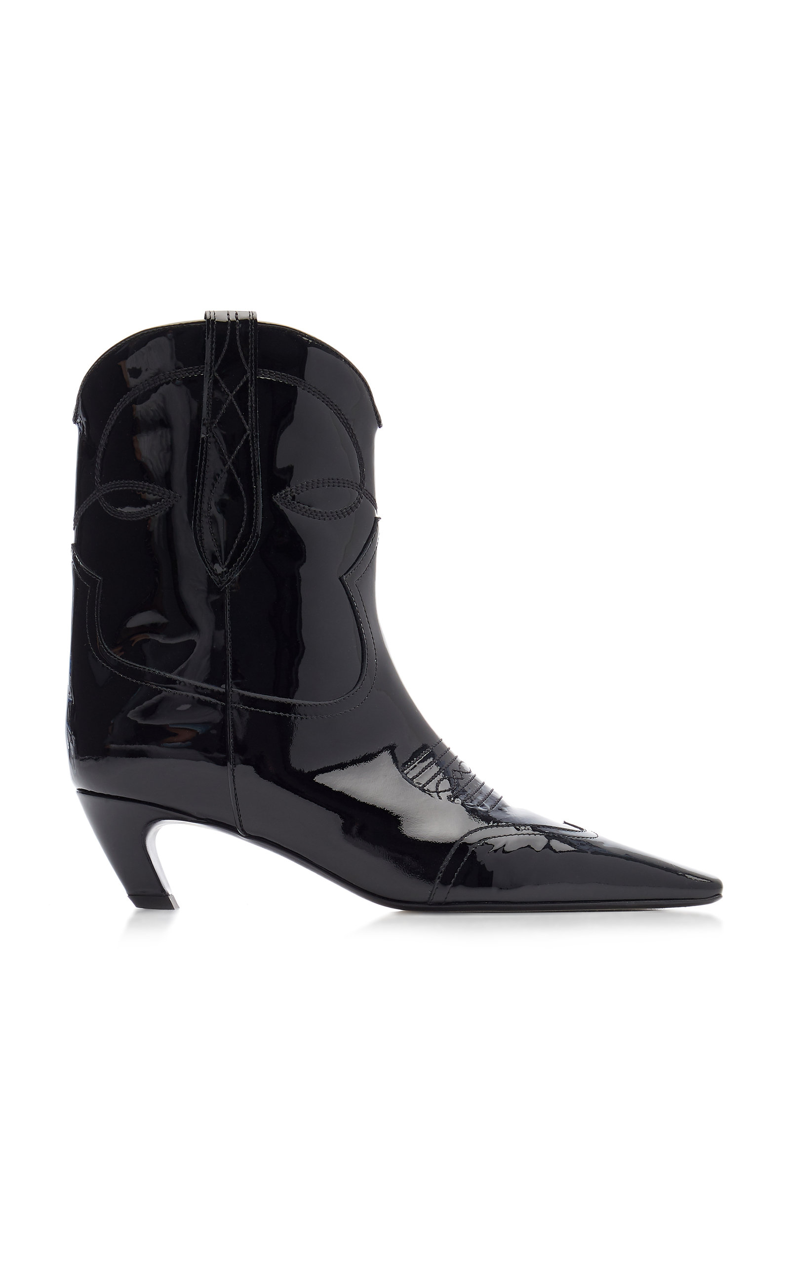 Khaite Dallas Ankle Boots - Black