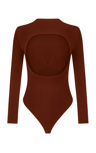 Sveta Open Back Jersey Bodysuit展示图