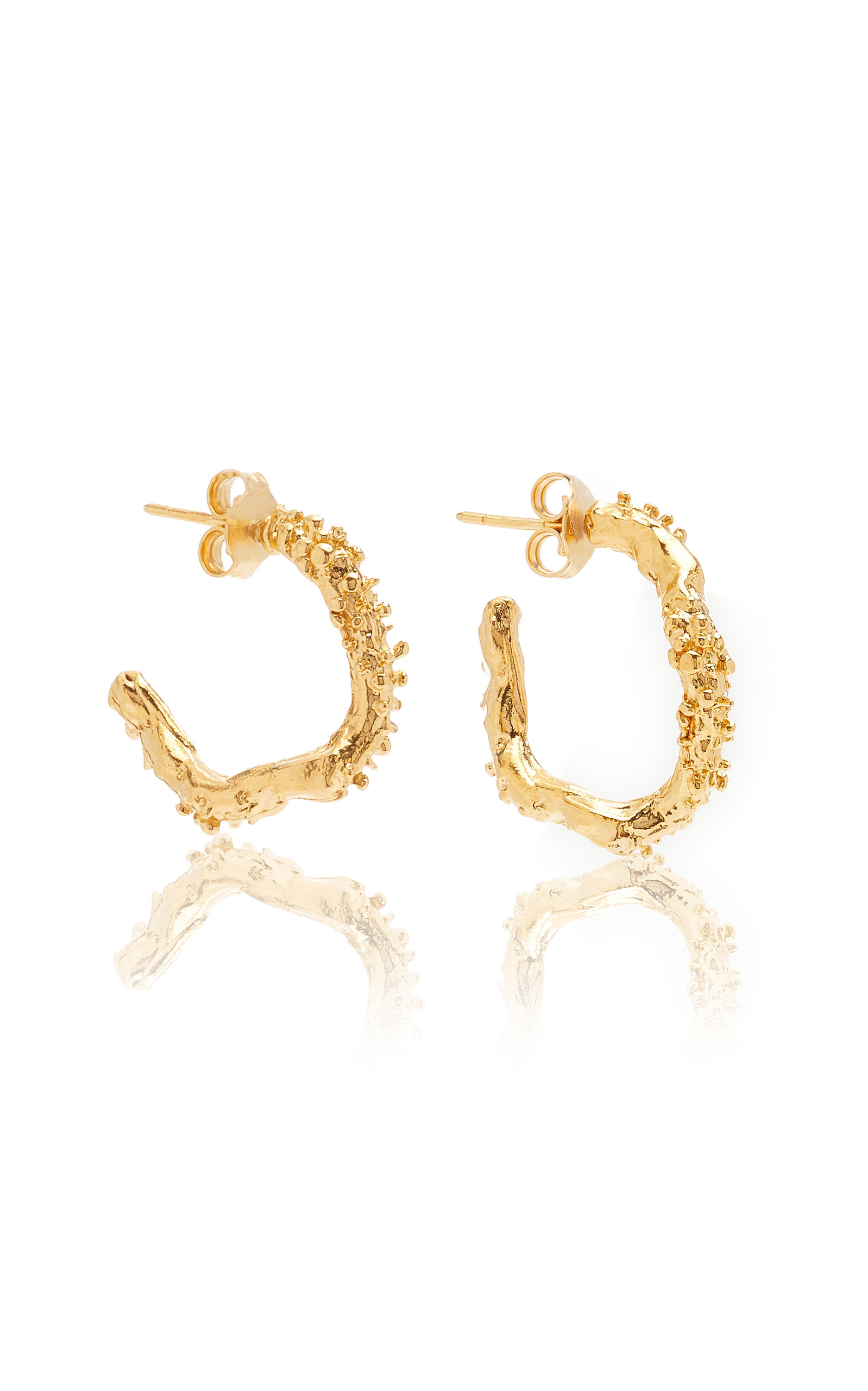 Alighieri Women's The Lunar Rocks 24k Gold-plated Earrings