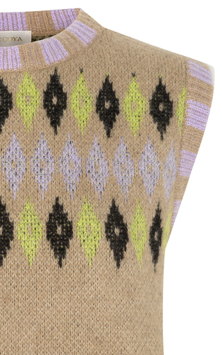 Lotti Fair Isle Knit Sweater展示图
