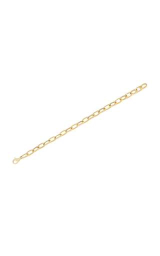 Jumbo 14k Gold Chain Bracelet展示图