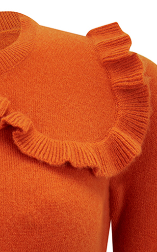 Adelboden Ruffled Cashmere Sweater展示图