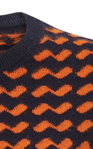 Serneus Printed Cashmere Sweater展示图