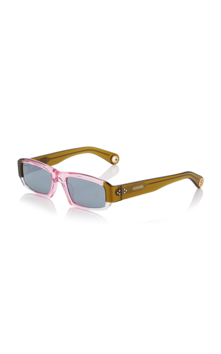 Les Alt�� Square-Frame Acetate Sunglasses展示图