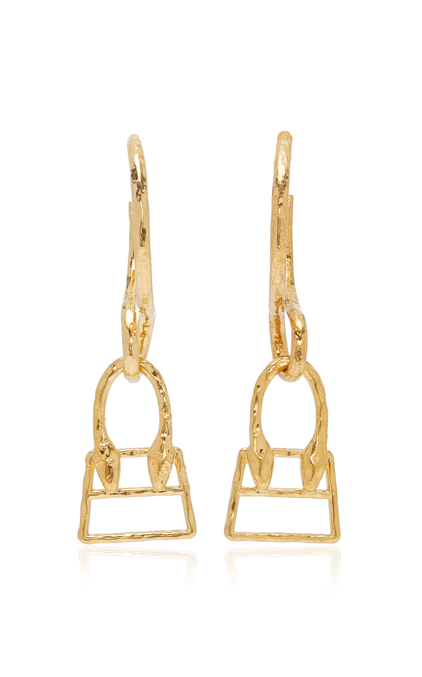 Jacquemus - Women's Les Creoles Chiquita Gold-Tone Earrings - Gold - Moda Operandi - Gifts For Her