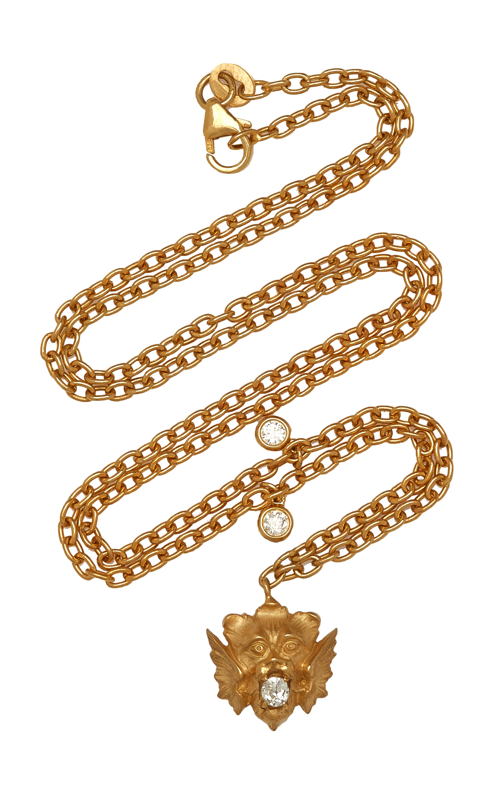 Mindi Mond Women's Lion King 14k Gold Diamond Necklace