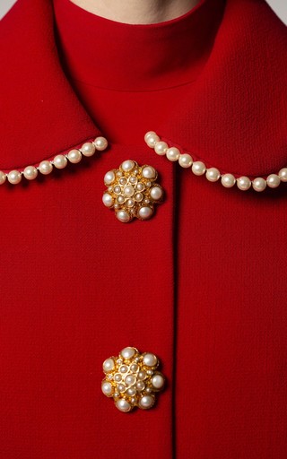 Pearl-Encrusted Virgin Wool Jacket展示图