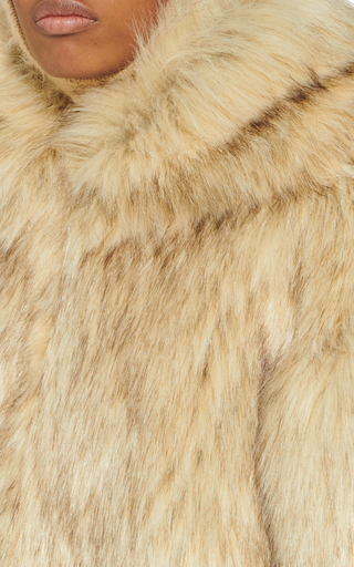 Hooded Fur Jacket展示图