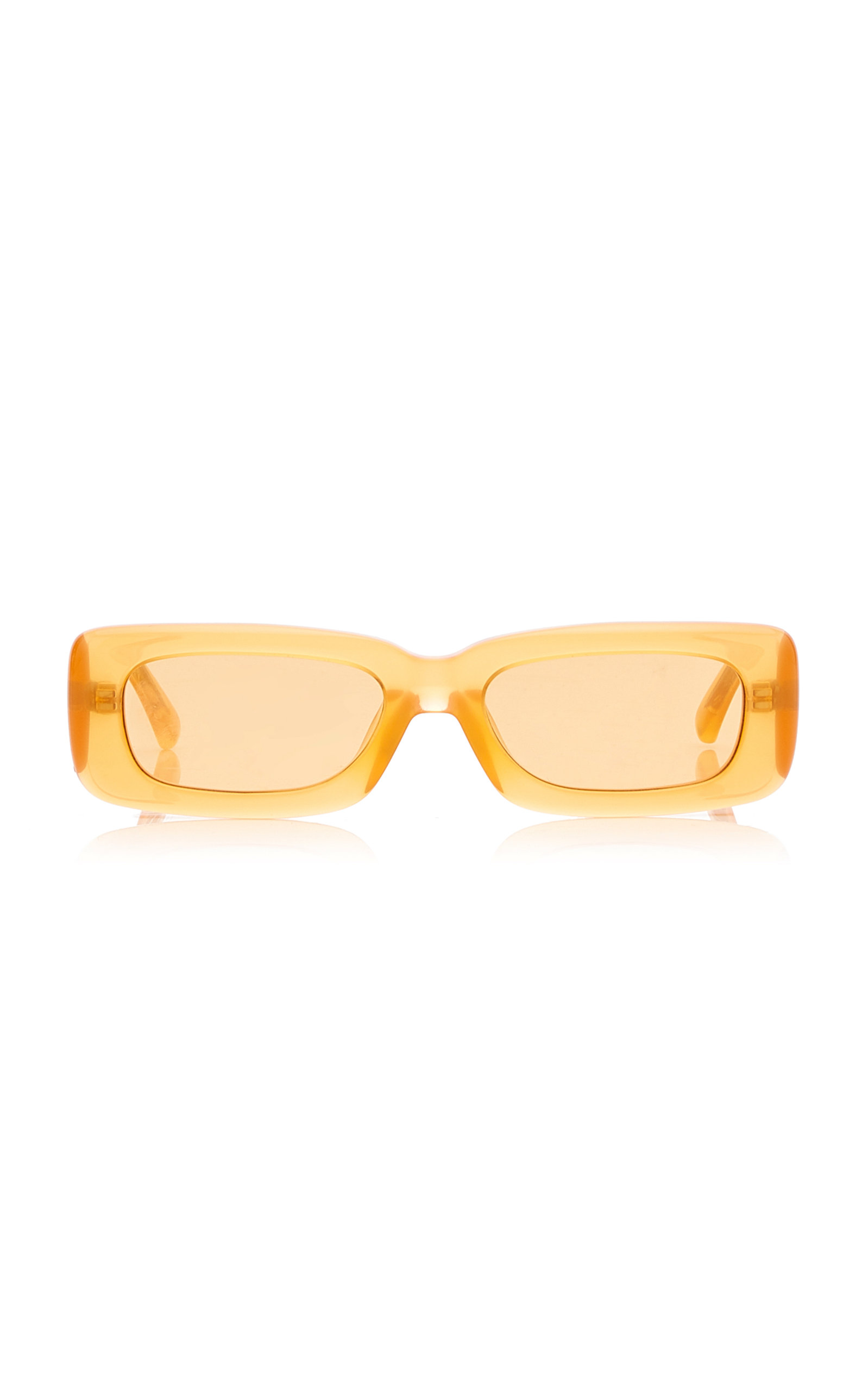 The Attico Women's Mini Marfa Square-Frame Acetate Sunglasses