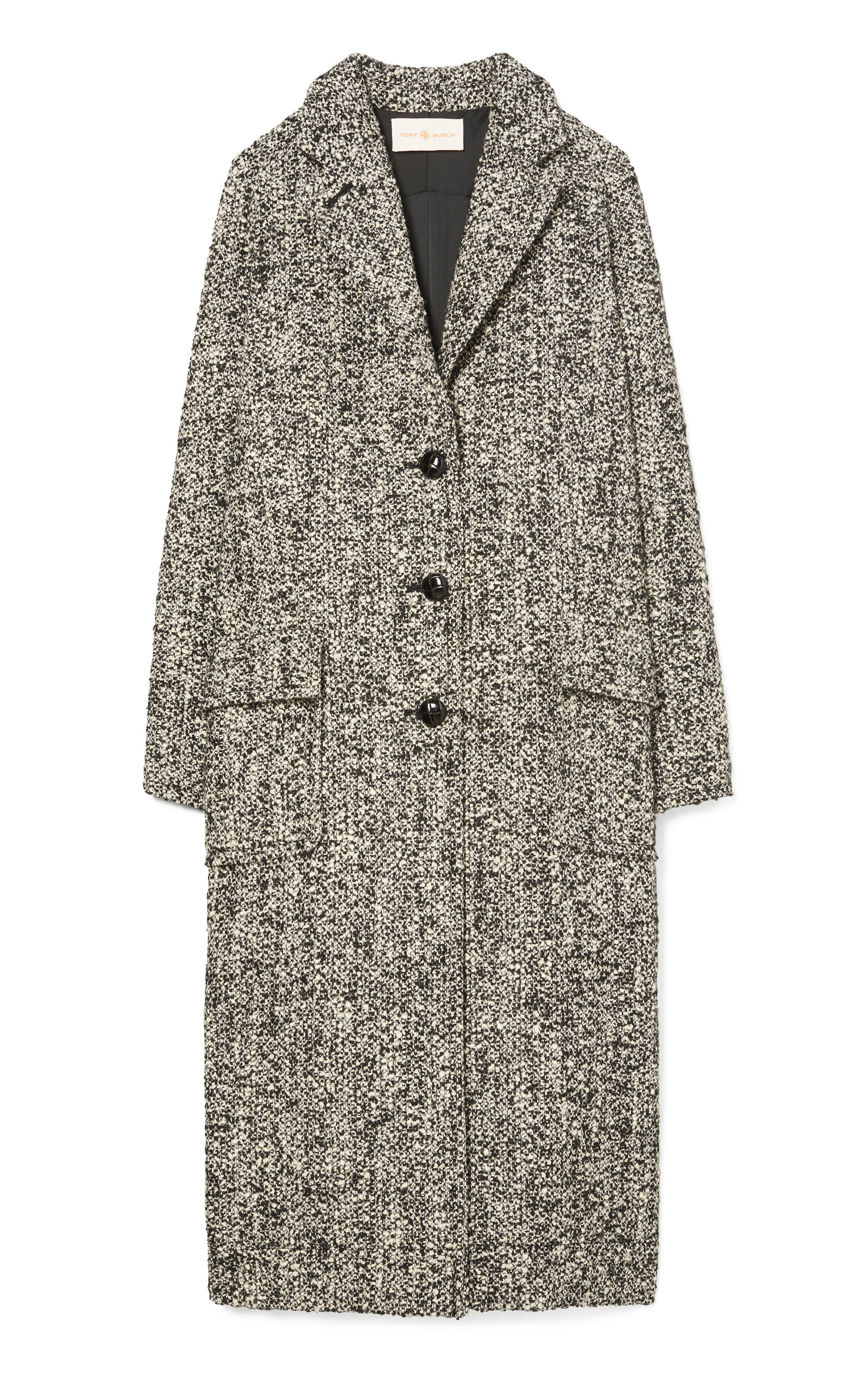 oversized tweed coat