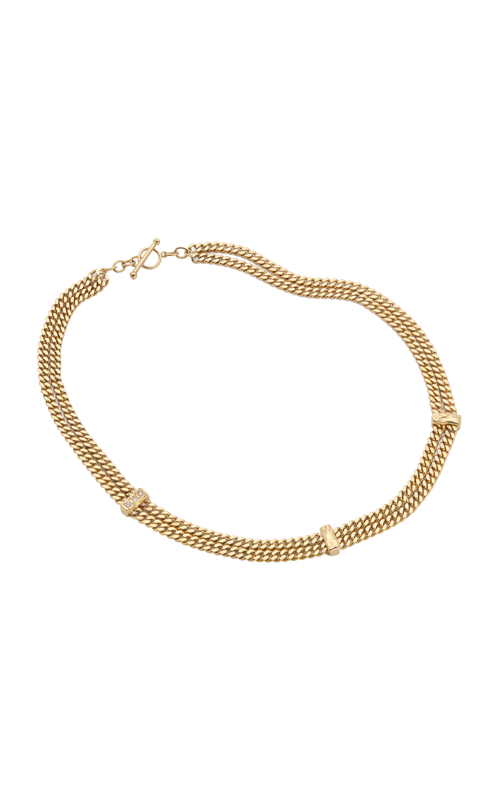 Fie Isolde Women's The Evoke 14K Gold Diamond Necklace