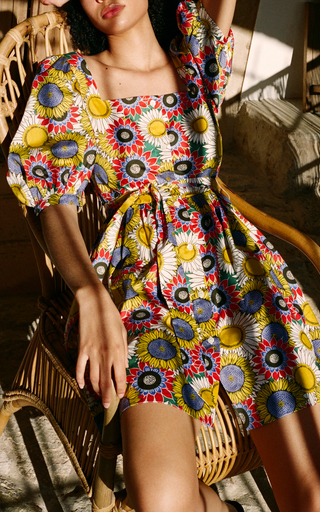 Dominique Mini Button Front Dress展示图